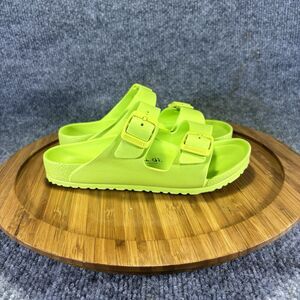 Birkenstock Arizona EVA Kids Girls US Size 1 EU 32 Green Active Lime Sandals